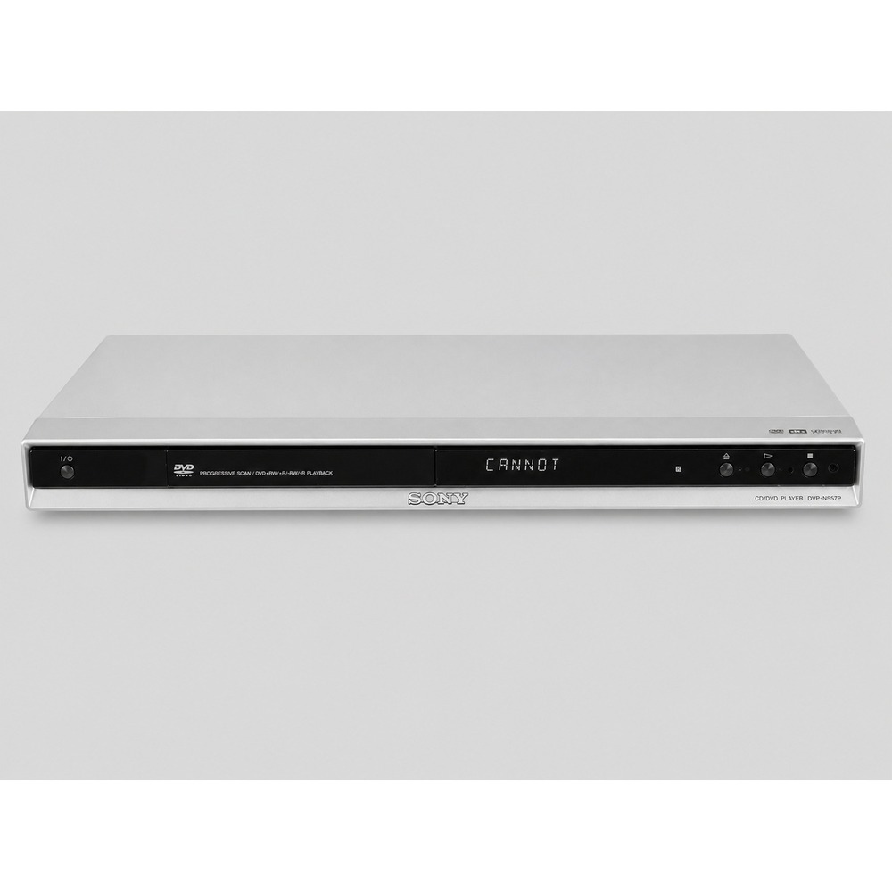 Sony DVP-NS57P Silver CD DVD Player Progressive Scan with Remote RMT-D175A